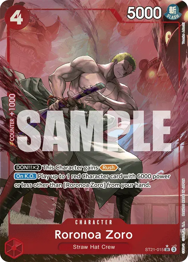 Roronoa Zoro EX Gear 5 15