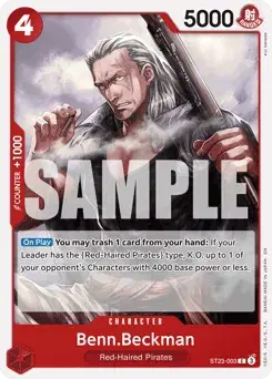Benn.Beckman RED Shanks