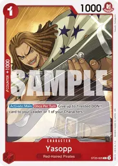 Yasopp RED Shanks