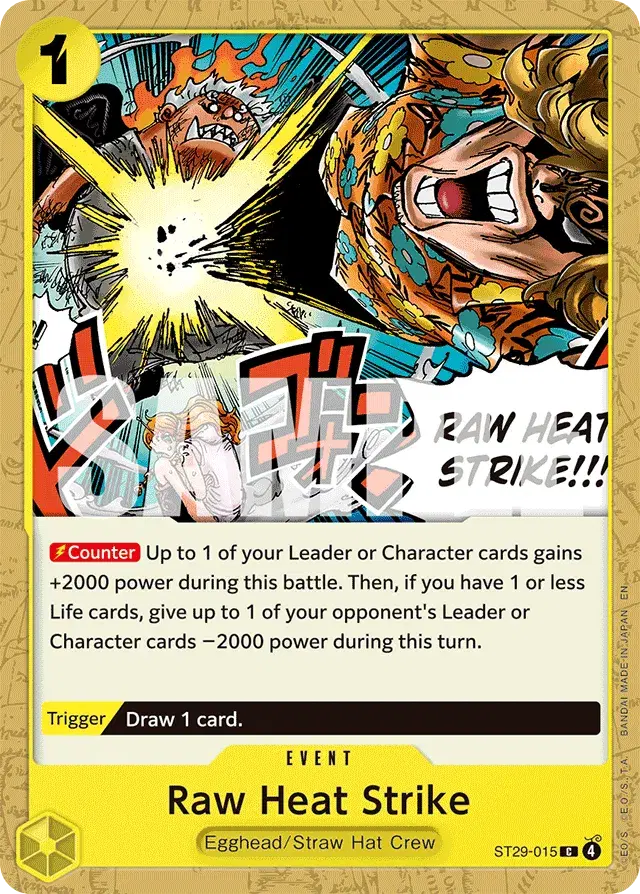 Raw Heat Strike Egghead 15