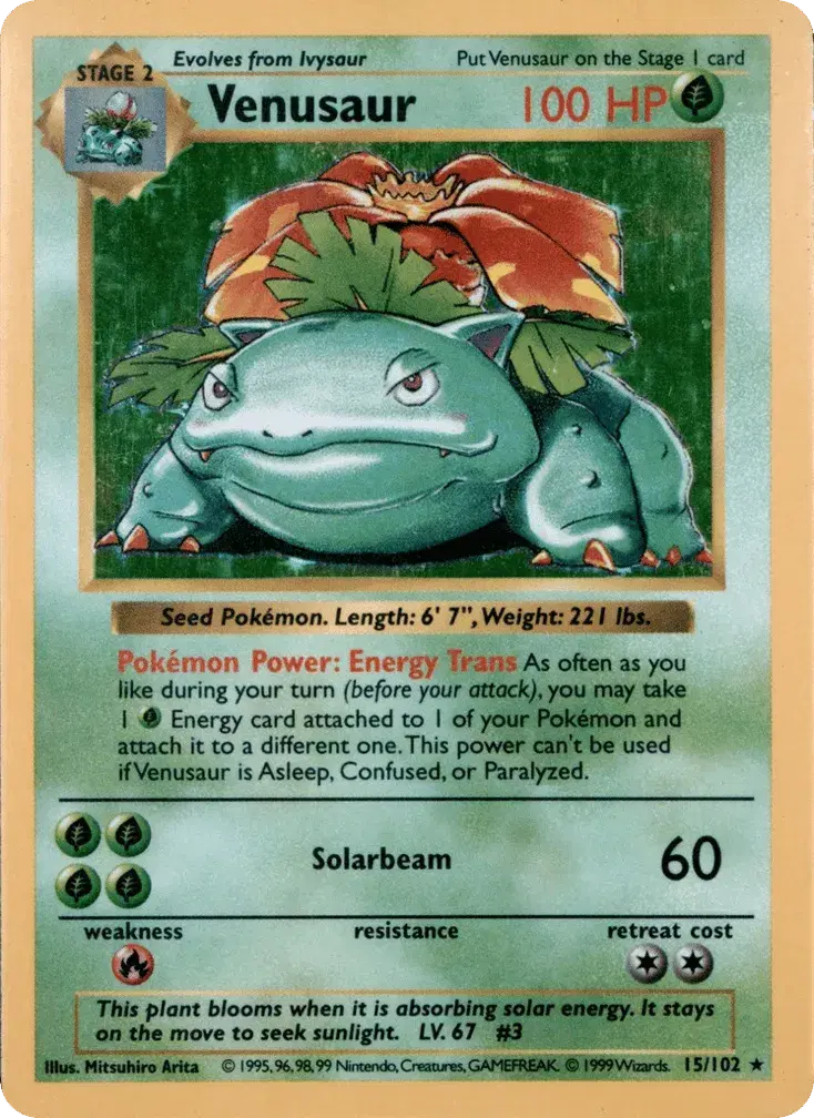 Venusaur Base 15