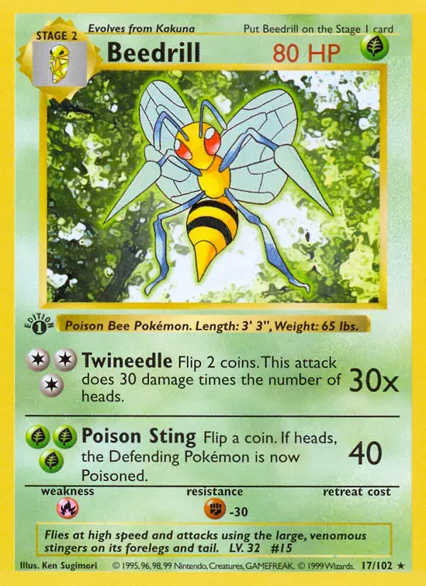 Beedrill Base 17