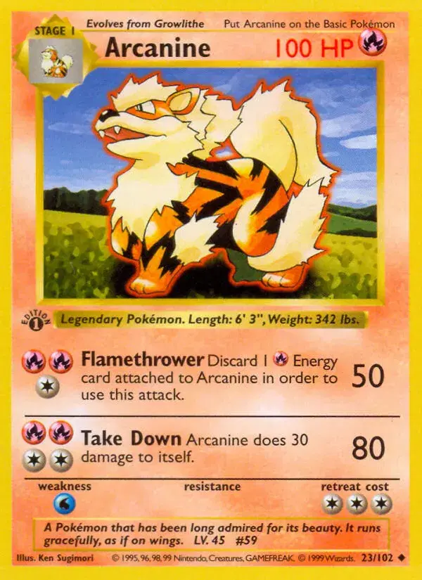 Arcanine Base 23