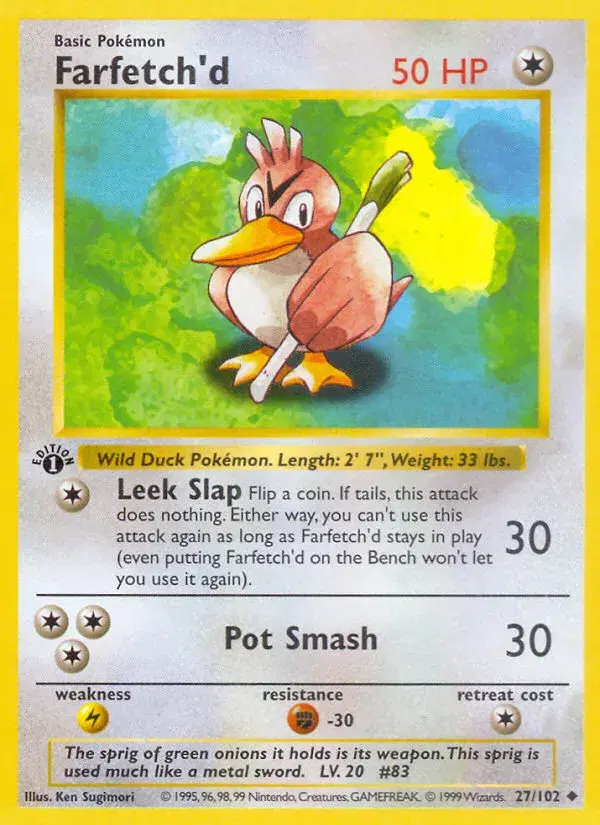 Farfetch'd Base 27