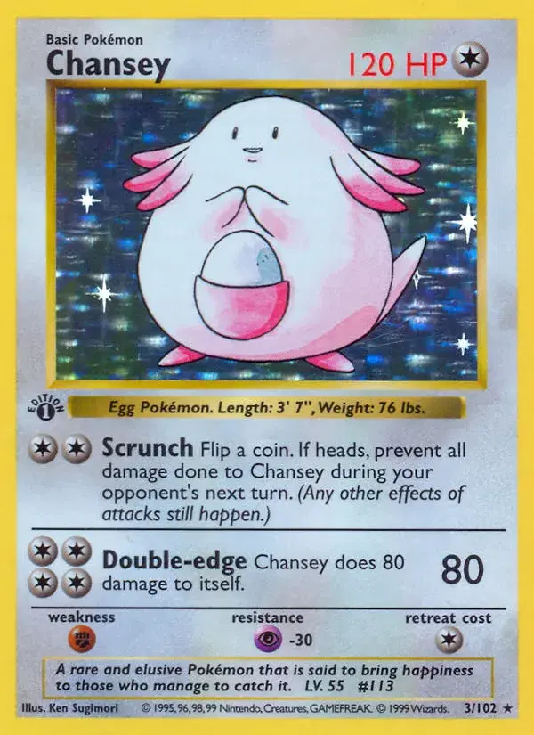 Chansey Base 3