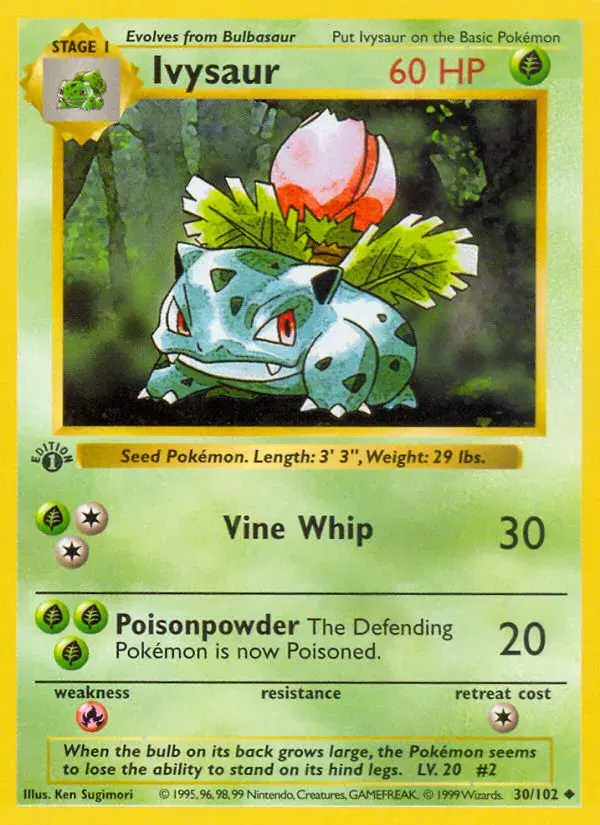 Ivysaur Base 30