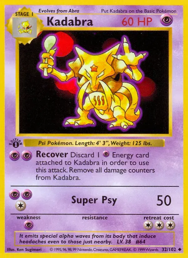 Kadabra Base 32