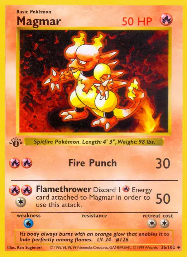 Magmar Base 36