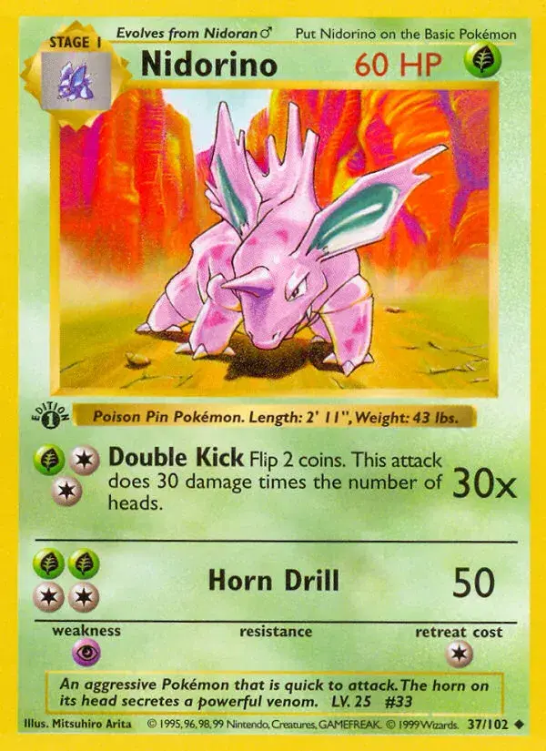 Nidorino Base 37