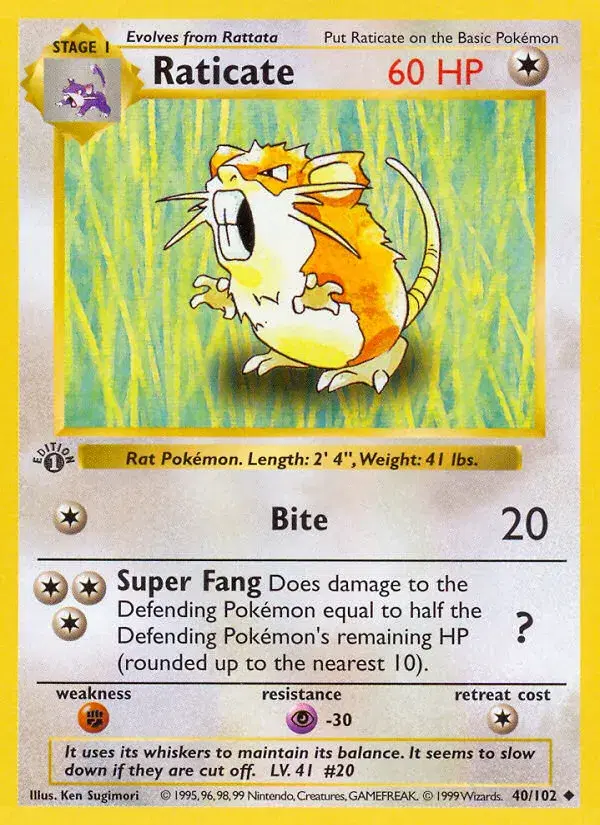 Raticate Base 40