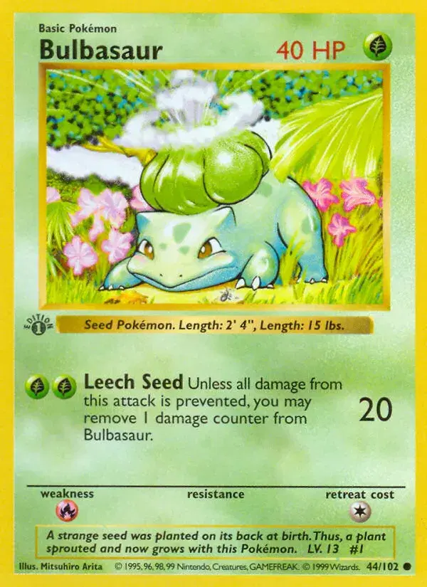 Bulbasaur Base 44