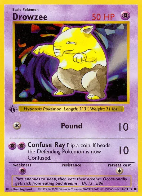 Drowzee Base 49
