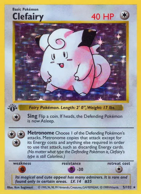 Clefairy Base 5