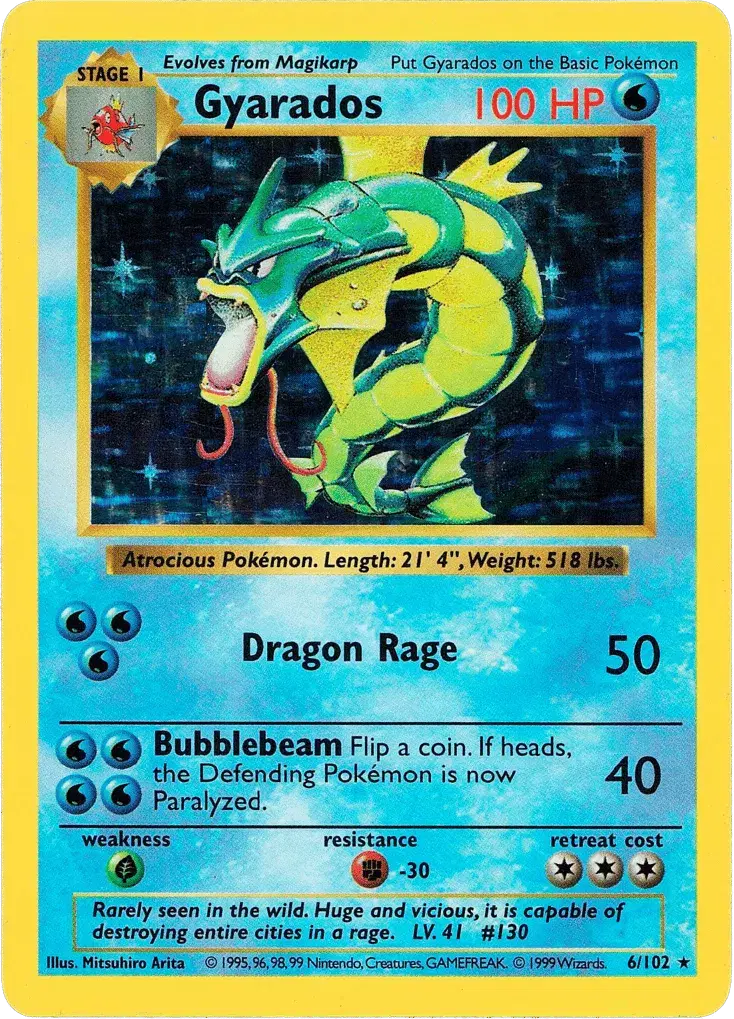 Gyarados Base 6
