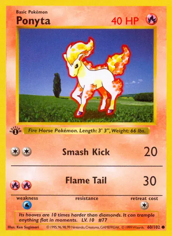 Ponyta Base 60