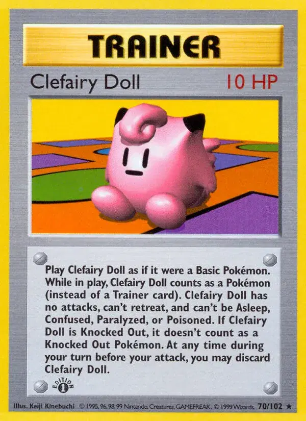 Clefairy Doll Base 70