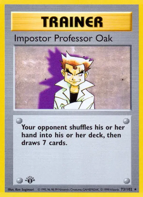 Impostor Professor Oak Base 73