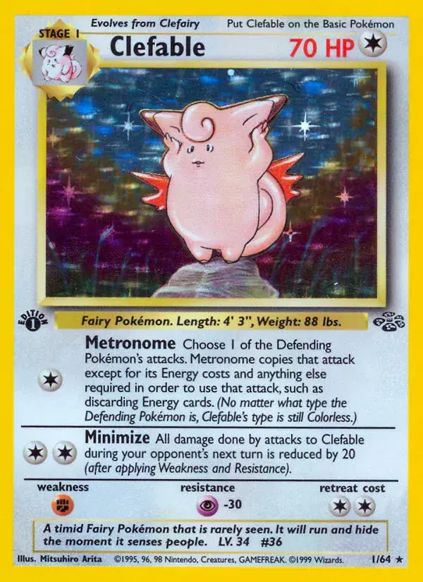 Clefable Jungle 1
