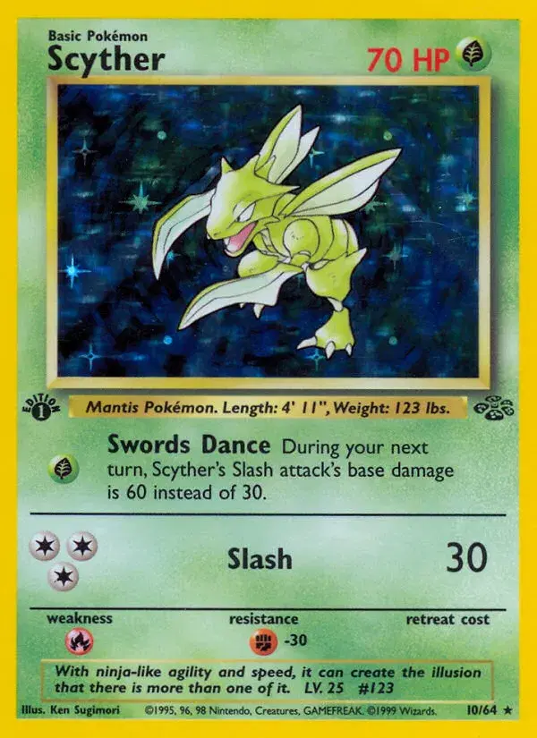 Scyther Jungle 10