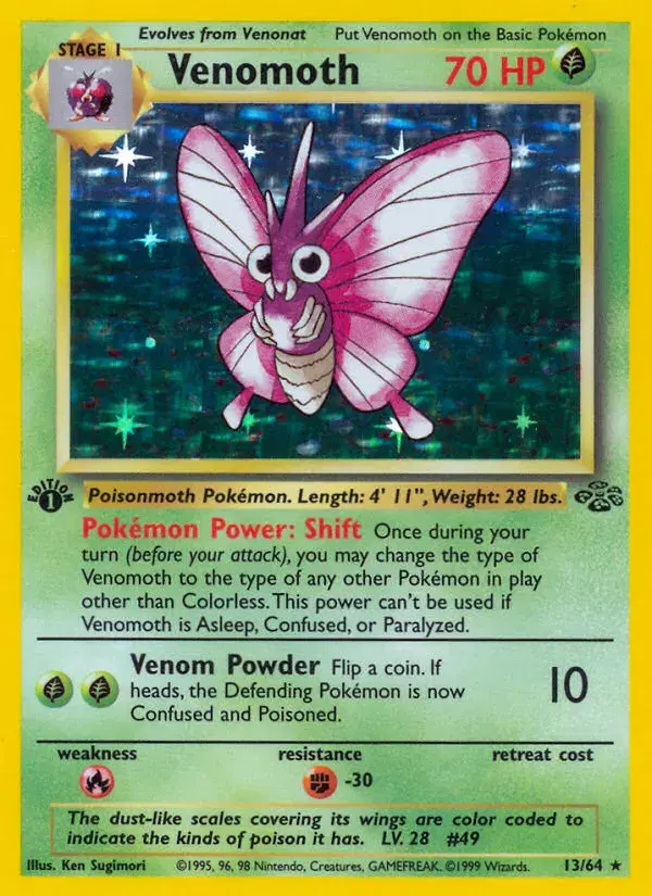 Venomoth Jungle 13