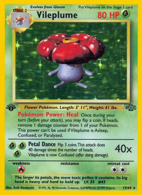 Vileplume Jungle 15