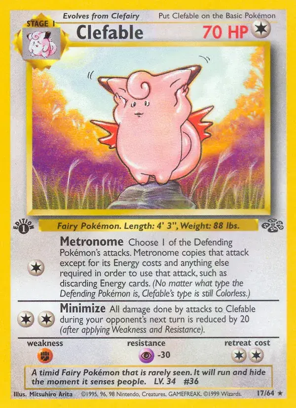 Clefable Jungle 17
