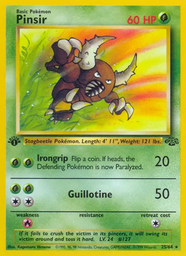 Pinsir Jungle 25