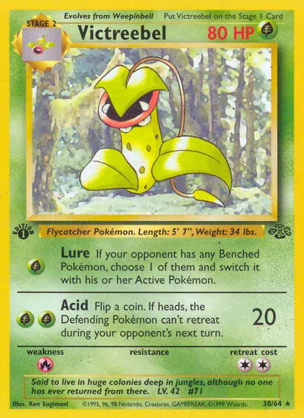 Victreebel Jungle 30