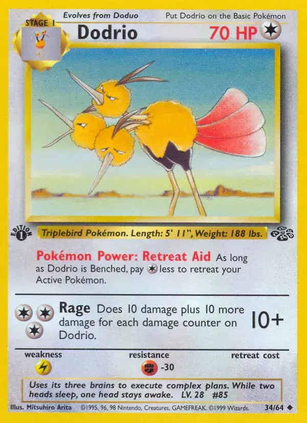Dodrio Jungle 34