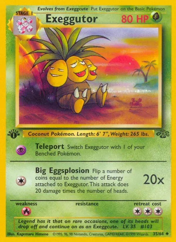 Exeggutor Jungle 35