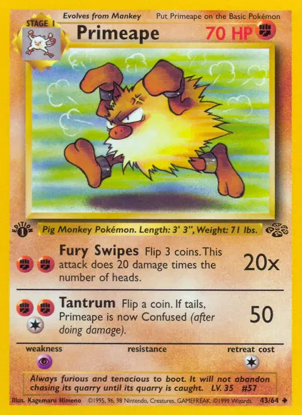 Primeape Jungle 43