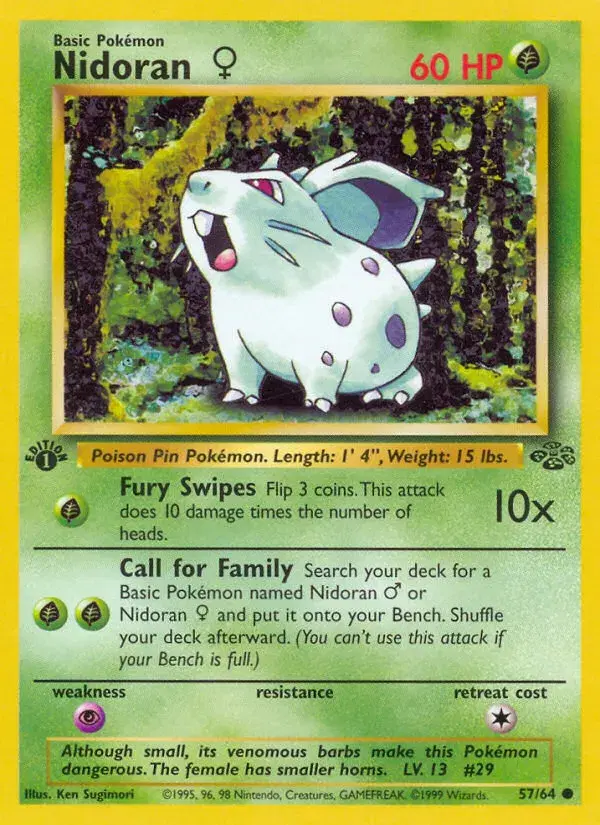 Nidoran ♀ Jungle 57