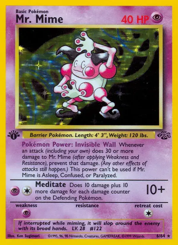 Mr. Mime Jungle 6