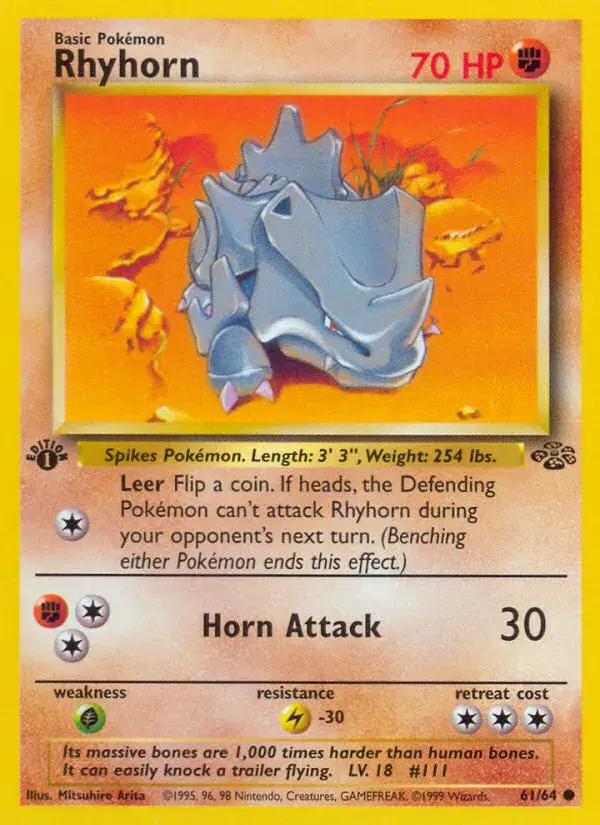 Rhyhorn Jungle 61