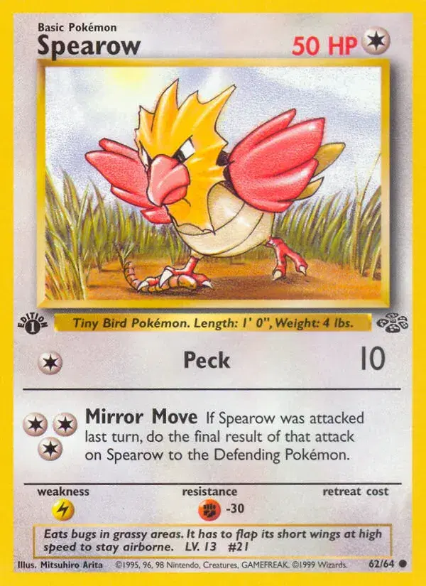 Spearow Jungle 62