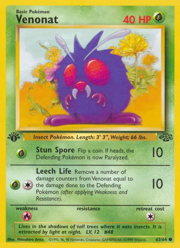 Venonat Jungle 63