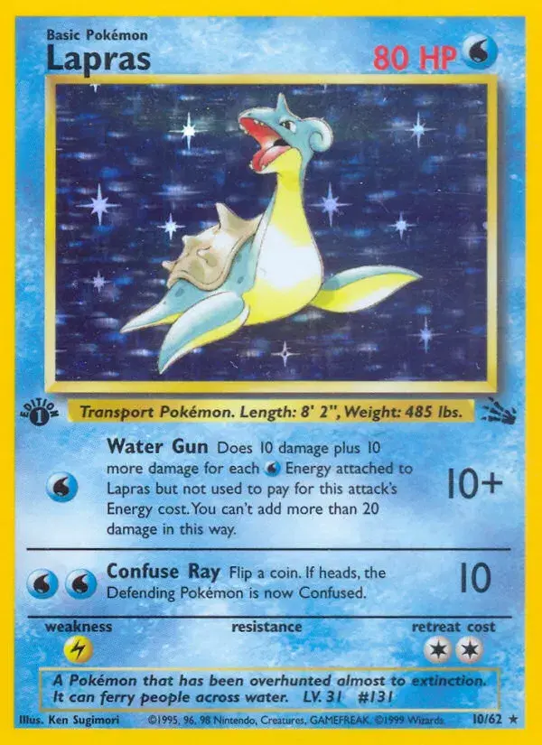 Lapras Fossil 10