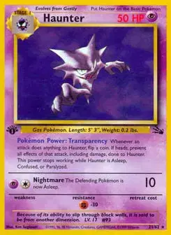 Haunter Fossil