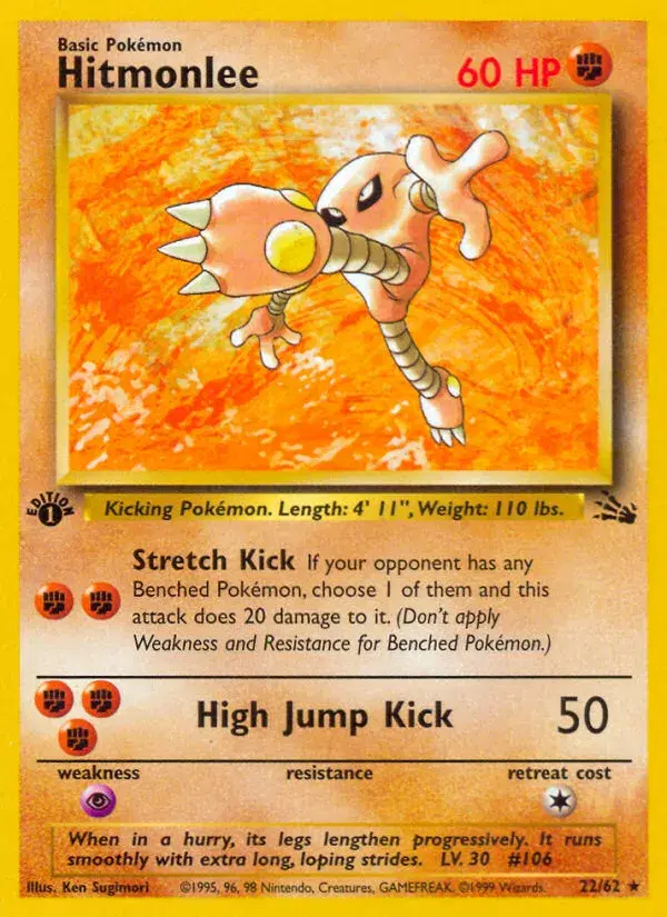 Hitmonlee Fossil 22