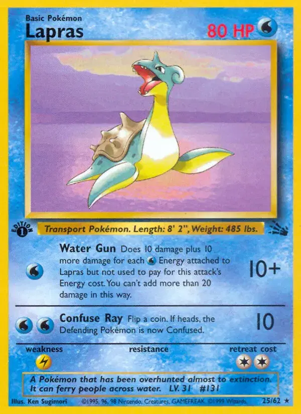 Lapras Fossil 25