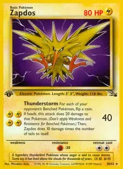 Zapdos Fossil