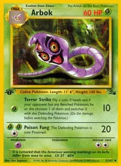 Arbok Fossil