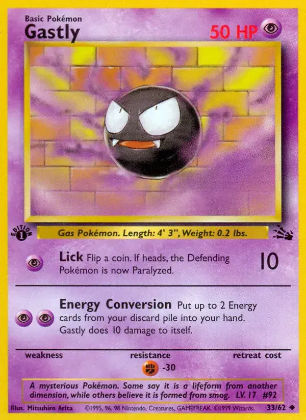 Gastly Fossil 33