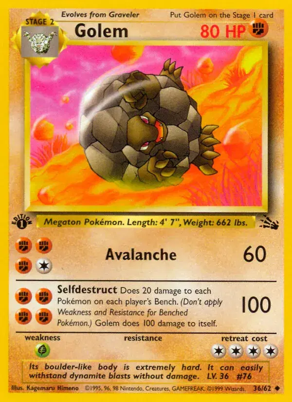 Golem Fossil 36