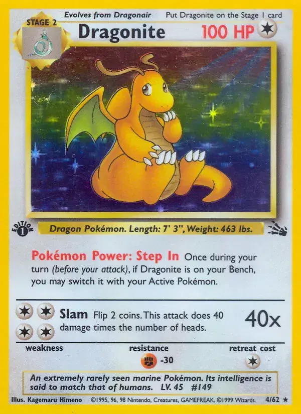 Dragonite Fossil 4