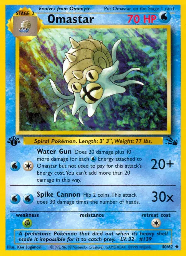 Omastar Fossil 40
