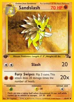 Sandslash Fossil