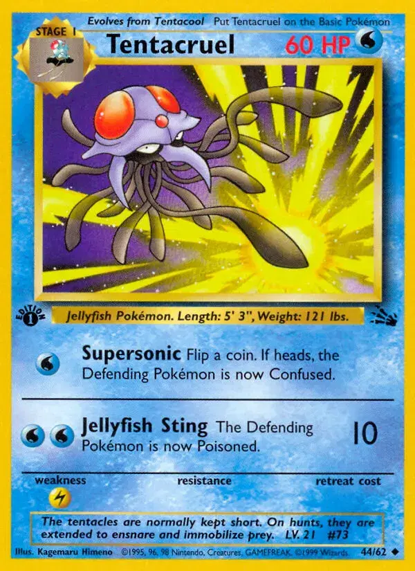 Tentacruel Fossil 44
