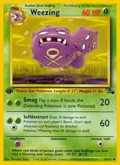 Weezing Fossil