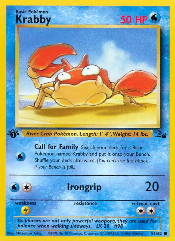 Krabby Fossil 51